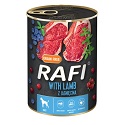 RAFI Grain Free Paté Báránnyal, Kék - és Vörösáfonyával 400 g